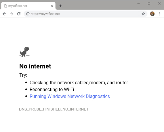 internet not working