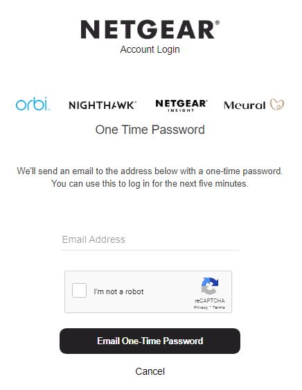 netgear account